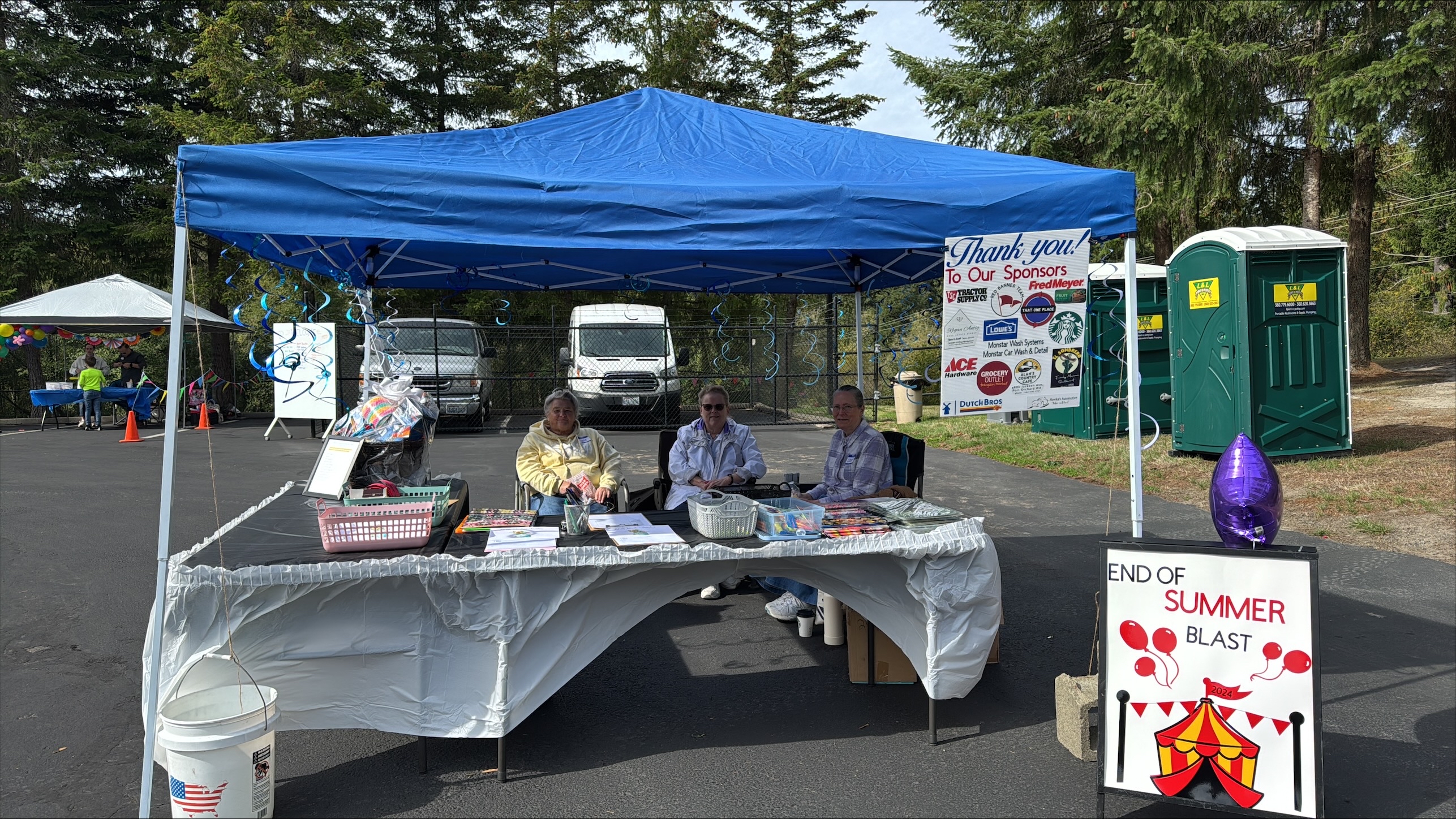 Sign-up booth